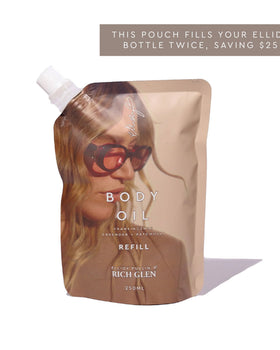 Ellidy Body Oil Refill Pouch