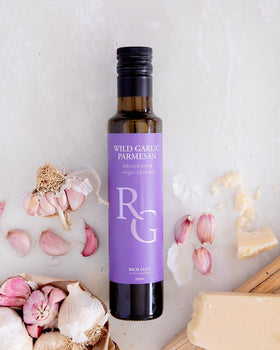 Wild Garlic Parmesan Olive Oil