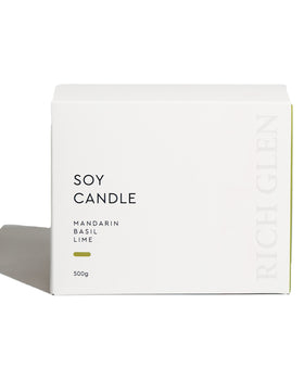 Mandarin Basil Lime Candle