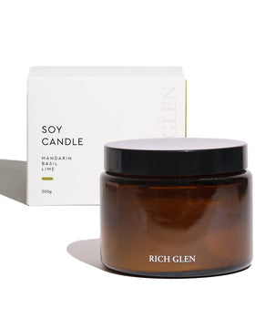 Mandarin Basil Lime Candle
