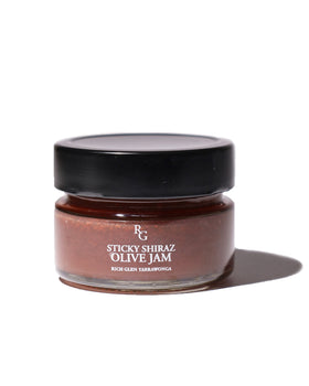 Sticky Shiraz Olive Jam