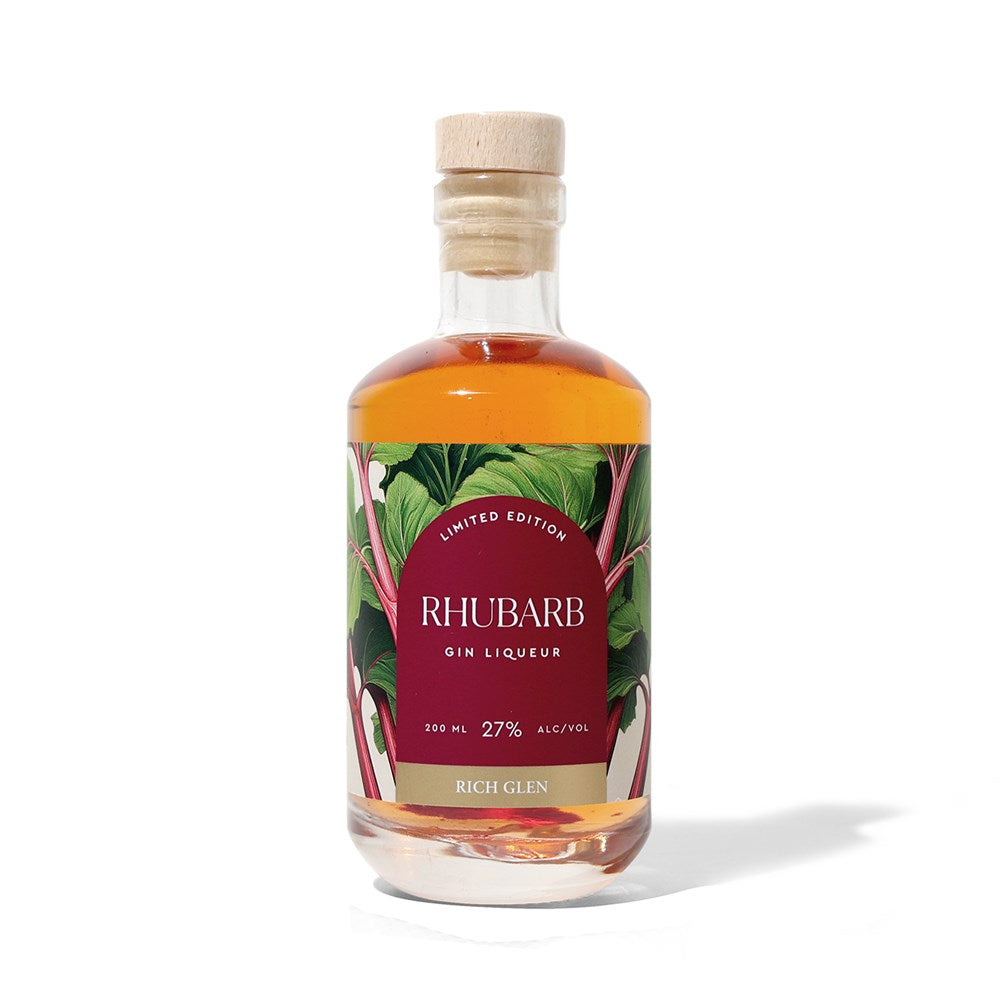 Rhubarb Gin Liqueur