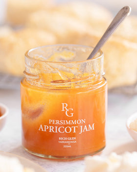 Persimmon Apricot Jam