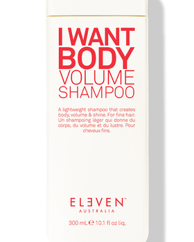 I WANT BODY VOLUME SHAMPOO