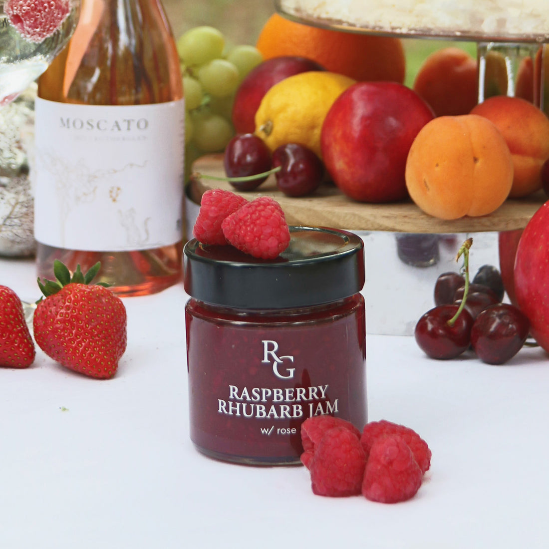 Raspberry Rhubarb Jam