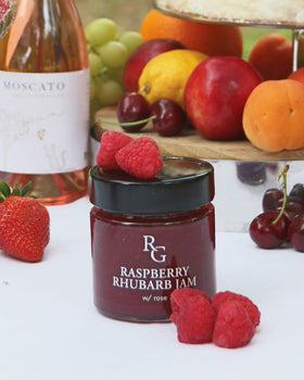 Raspberry Rhubarb Jam